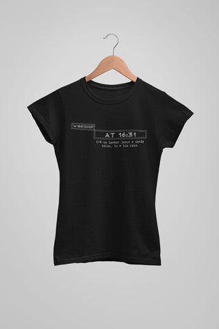 Camiseta - Feminino / Preto / P